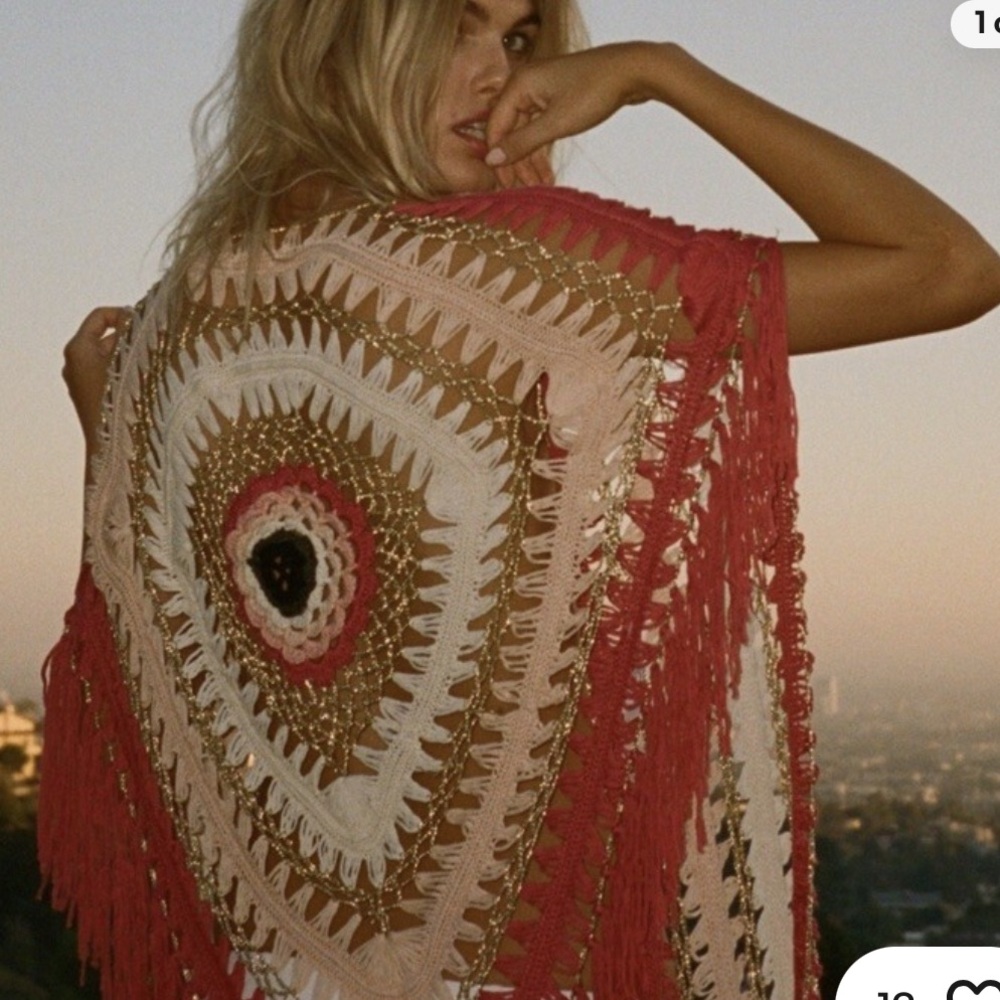 Free People Across the Universe Crochet Shawl